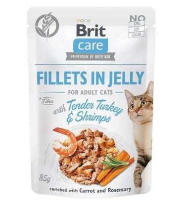 BRIT Care Fillets in Jelly Flavour Box- wet cat food - 12 x 85g