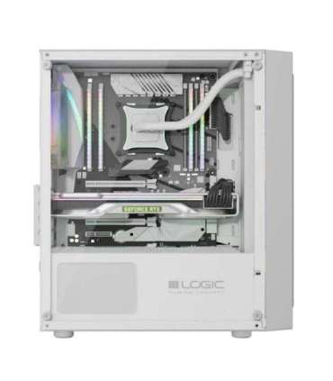 LOGIC ATOS ARGB Mini USB 3.0 Enclosure White