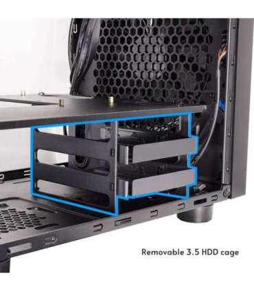 Chieftec CI-03B-OP computer case Cube Black