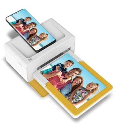 Kodak Instant Photo Printer Drucker Dock Printer Drucker Plus 4Pass 4x6 yellow white (D460Y)