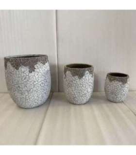 Lillepott SUNNY DESERT D44xH50cm, valge