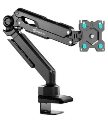 ONKRON G90-B Swivel and tilt desk mount for 13‘-34’ monitors, max. 10 kg, with rotation, black