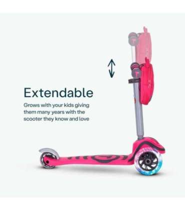 Smarttrike T1 Scooter roosa