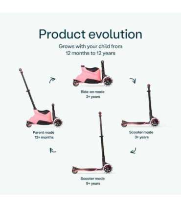 Xtend Scooter Ride matt roosa
