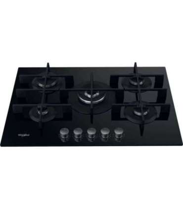 Whirlpool AKWL 728/NB Black Built-in 75 cm Gas 5 zone(s)