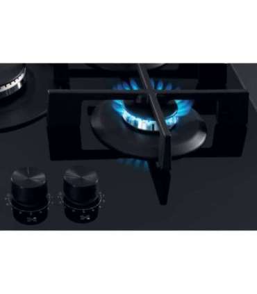 Whirlpool AKWL 728/NB Black Built-in 75 cm Gas 5 zone(s)