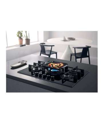 Whirlpool AKWL 728/NB Black Built-in 75 cm Gas 5 zone(s)