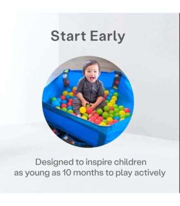 3-ühes mini batuudikeskus+pallimeri