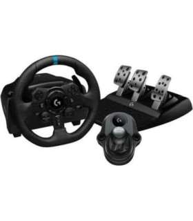 Logitech Racing Wheel G923 SE TrueForce with Pedals and Shifter (6 speed) for PC, PS5, PS4, Black EU (991-000531)
