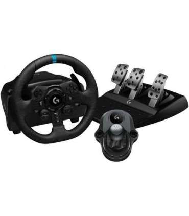 Logitech Racing Wheel G923 SE TrueForce with Pedals and Shifter (6 speed) for PC, PS5, PS4, Black EU (991-000531)
