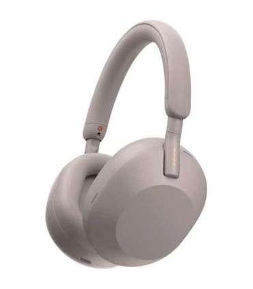 Sony WH-1000XM5 Bluetooth Wireless Over-Ear Headphones, BT 5.0, TWS, Noise Cancelling, Pink EU