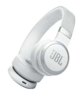 JBL Live 670NC Bluetooth Wireless On-Ear Headphones White EU