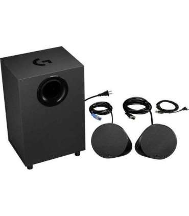 Logitech Speakers Wired G560 2.1 Active 120W RBG Black EU (980-001301)