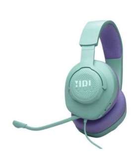 JBL Quantum 100M2 Headphone Wired Gaming Headset with Microphone, Teal EU