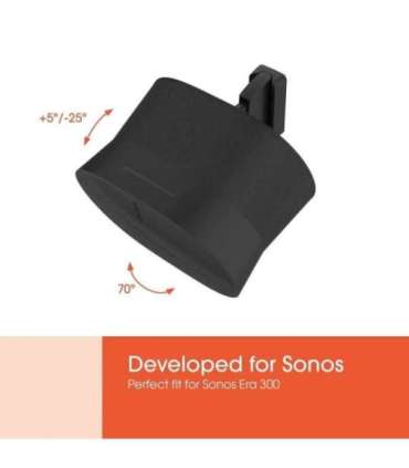 Vogels Speaker Wall Mount for Sonos Era 300 (black)