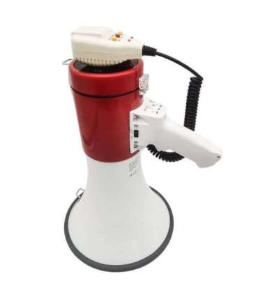 MEGA2 - Megafon, wzmacniacz głosu syrena USB Bluetooth AUX micro SD