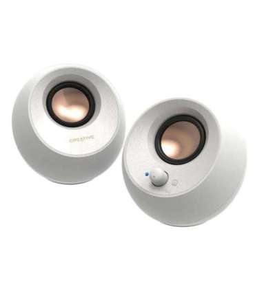 Creative Computer Speaker Pebble V3 2 0 bluetooth white (51MF1700AA002)