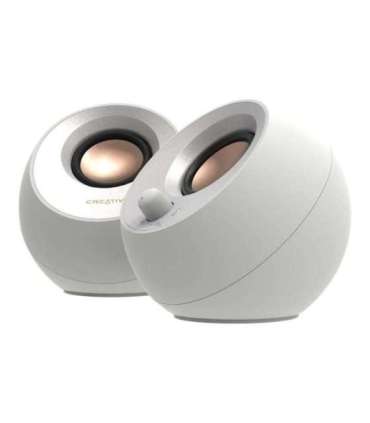 Creative Computer Speaker Pebble V3 2 0 bluetooth white (51MF1700AA002)