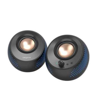 Creative Computer Speaker Pebble X bluetooth black Schwarz (51MF1715AA000)