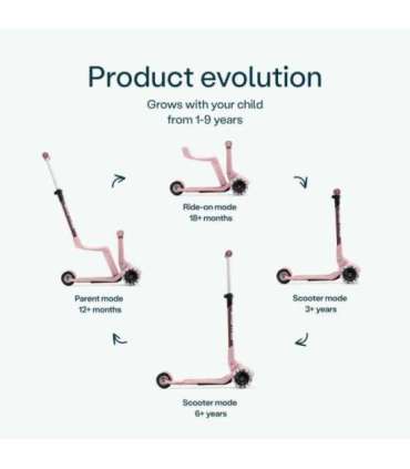 Xtend Mini-ride roosa