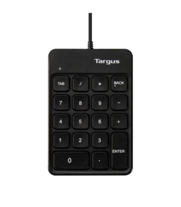 Targus USB Wired Keypad, Black