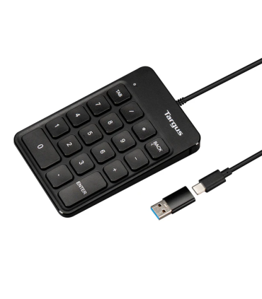 Targus USB Wired Keypad, Black