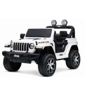 Electric Ride On Jeep Rubicon 4x4 White