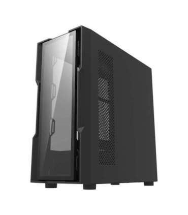 DARKFLASH DK431 Glass computer case (black)