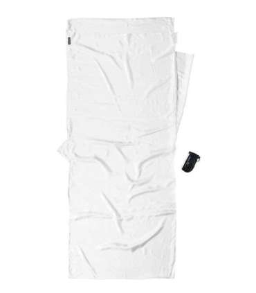 Cocoon TravelSheet Silk Adult Rectangular sleeping bag White