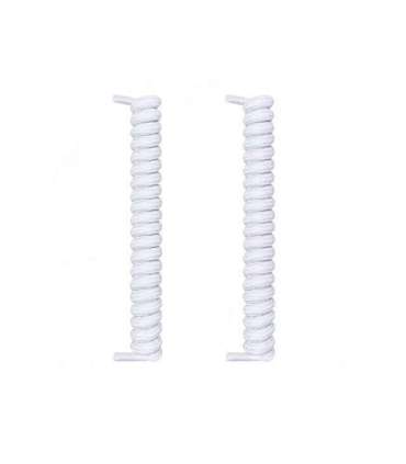 Elastic spiral laces for diabetics