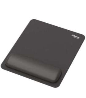 MOUSE PAD WRIST REST/BLACK 100142555 FELLOWES