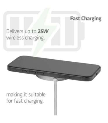 MOBILE CHARGER QI2 MAGSAFE/25W WH CAC-3026 CLUB3D