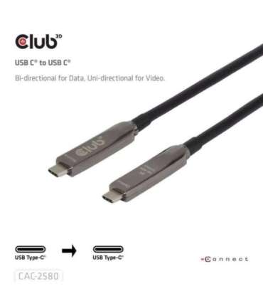 CABLE USB-C 15M/M/M CAC-2580 CLUB3D