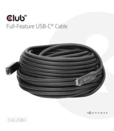 CABLE USB-C 15M/M/M CAC-2580 CLUB3D