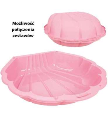 WOOPIE Sandbox Pool Shell Pink 3in1 Dry Pool 1 pc.