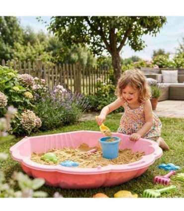 WOOPIE Sandbox Pool Shell Pink 3in1 Dry Pool 1 pc.