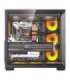 DarkFlash C280 computer case (black) + 7 fans