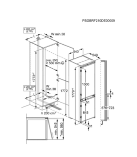 Fridge ELECTROLUX ENT6MD18S3