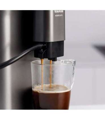 Taurus Accento Latte espresso machine 20 bar White Coffee