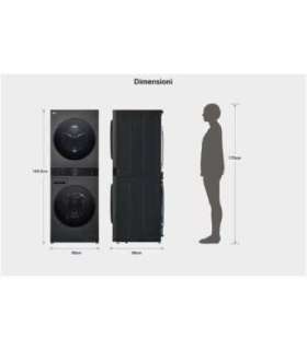 Washer-Dryer LG WT1210BBF