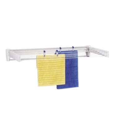 Leifheit 83100 laundry drying rack/line Wall-mounted rack White