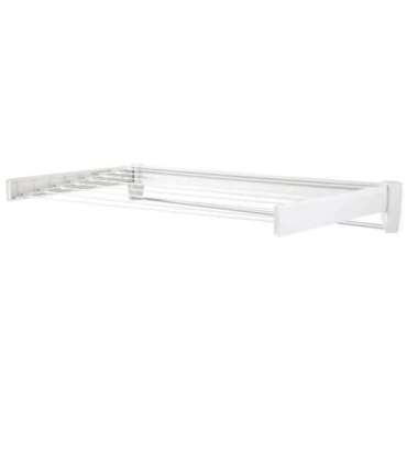 Leifheit 83100 laundry drying rack/line Wall-mounted rack White