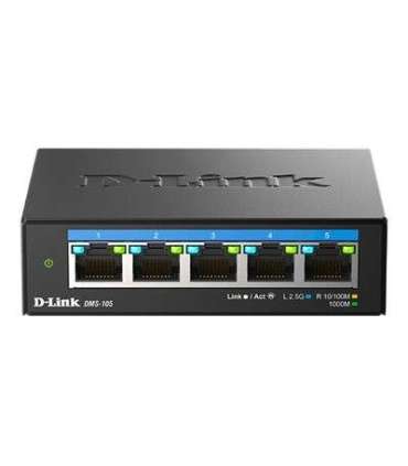 D-LINK DMS-105/E 5-Port 2.5G Multi-Gigabit Desktop Switch D-Link