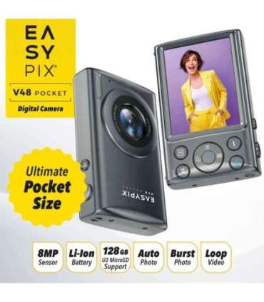 Easypix V48 Pocket Anthrazite