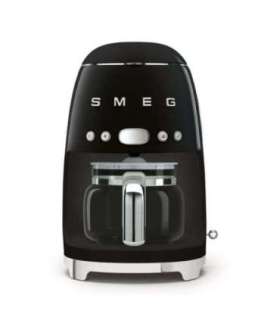 SMEG Coffeemachine (DCF02BLEU) black Schwarz (DCF02BLEU)