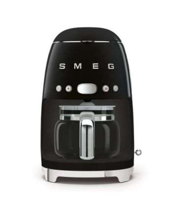 SMEG Coffeemachine (DCF02BLEU) black Schwarz (DCF02BLEU)