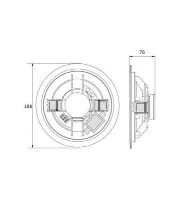 AVTEK CEILING SPEAKER CS 606