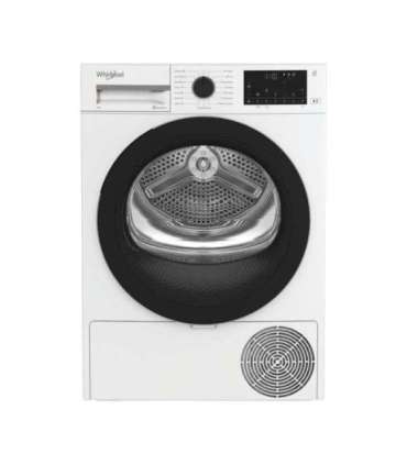 Whirlpool Dryer Machine WP D9 WBS EE Energy efficiency class D Front loading 9 kg Heat pump Digital Depth