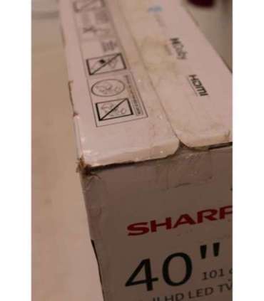 SALE OUT. Sharp 40HA1205E 40" (101cm) Full HD TV SALE OUT. Sharp 40HA1205E 40 FHD Black DAMAGED PACKAGING
