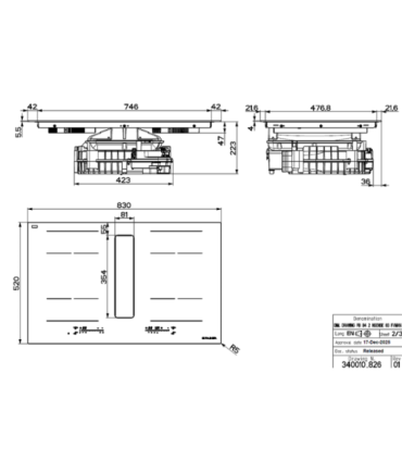 Hob and Hood (2in1) FABER GALILEO TURN A830